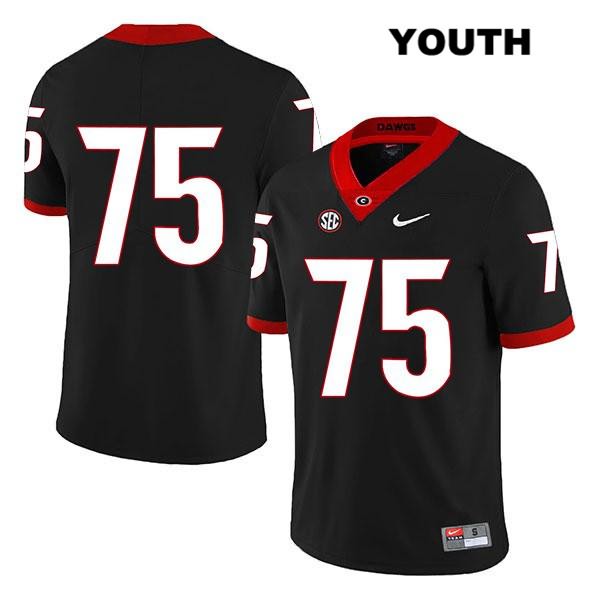 Georgia Bulldogs Youth Owen Condon #75 NCAA No Name Legend Authentic Black Nike Stitched College Football Jersey YQJ1556HN